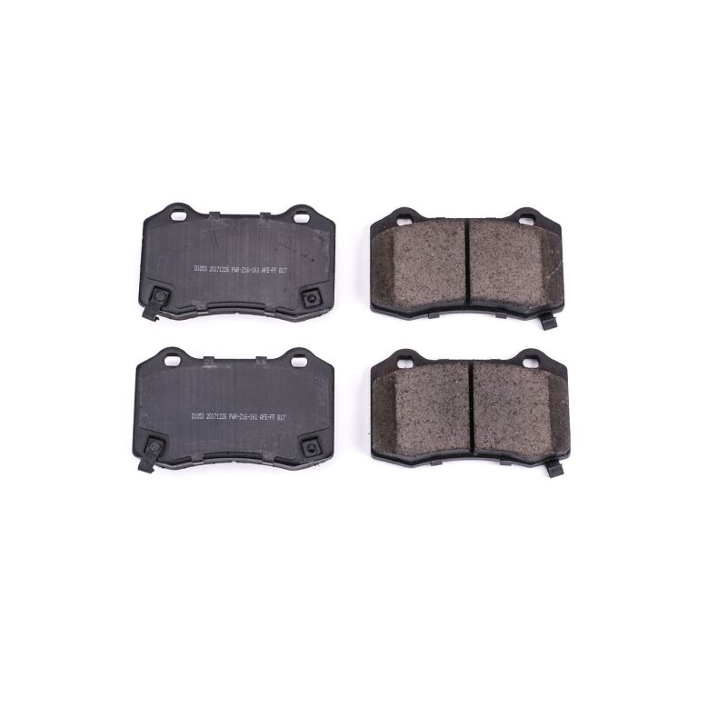 PSB Z16 Evolution Brake Pads - Power Stop 04-07 Cadillac CTS Rear Z16 Evolution Ceramic Brake Pads