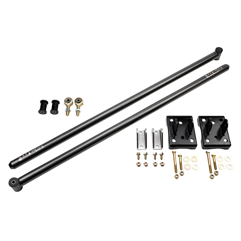 WCF Traction Bar - Wehrli 20-24 Chevy & GMC Duramax RCLB/CCSB/ECSB 60in. Traction Bar Kit - Candy Red