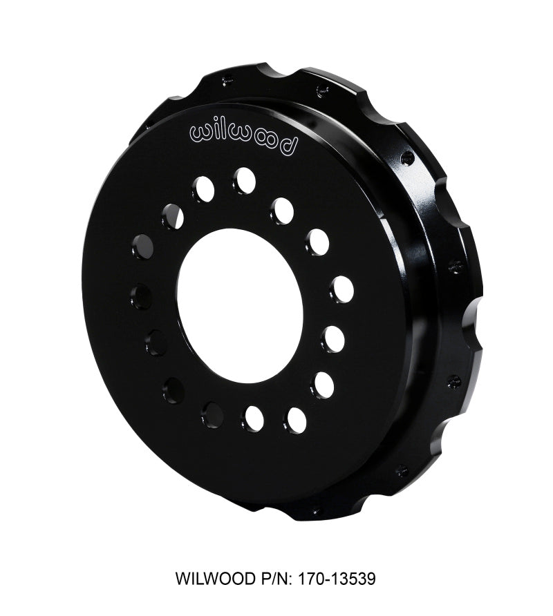 WIL Rotor Hat - Wilwood Hat-Park Brake 1.54in Offset - Aluminum Multi-5 Lug - 12 on 8.75in