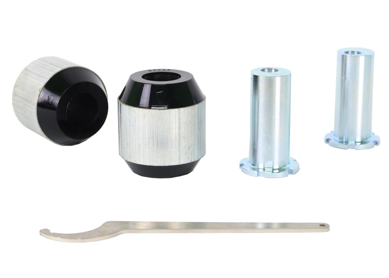 WL Bushings - Control Arm - Whiteline 18-23 Kia Stinger Front Control Arm Lower Bushing Kit Double Offset