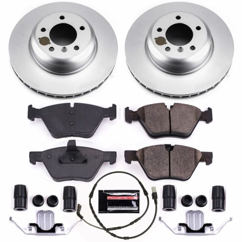 PSB Z23 Evolution Coated Kit - Power Stop 09-10 BMW Z4 Front Z23 Evolution Sport Coated Brake Kit