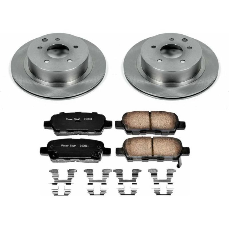 PSB Autospecialty Kit - Power Stop 14-17 Nissan Juke Rear Autospecialty Brake Kit