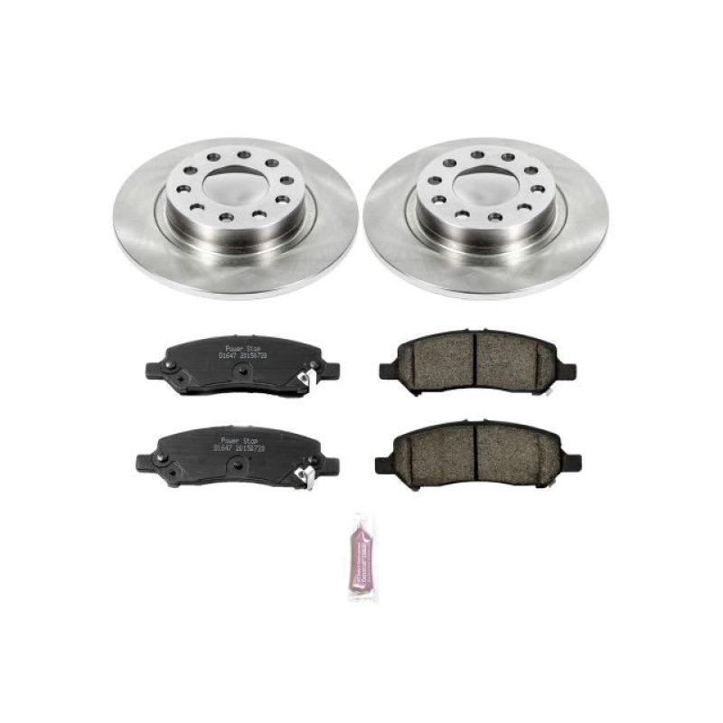 PSB Autospecialty Kit - Power Stop 13-16 Dodge Dart Rear Autospecialty Brake Kit