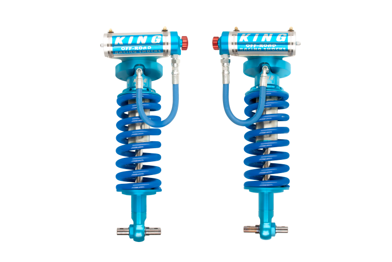 KIN 2.5 Coilovers - King Shocks 07-18 Chevrolet Avalanche 1500 Front 2.5 Dia Remote Res Coilover w/Adjuster (Pair)