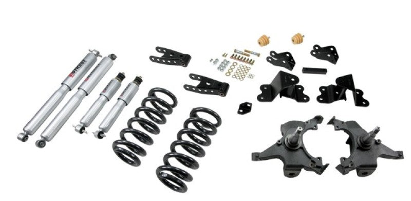 BT Lower Kit w SP Shocks - Belltech LOWERING KIT WITH SP SHOCKS