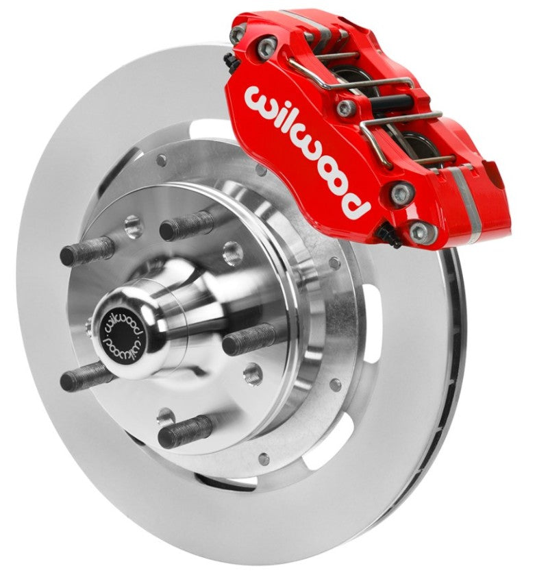 WIL Dynapro Brake Kit - Wilwood 70-81 FBody/75-79 A&XBody Dynapro Frt Brk Kit 11.75in Rtr Red Caliper Use w/ ProDrop Spindle