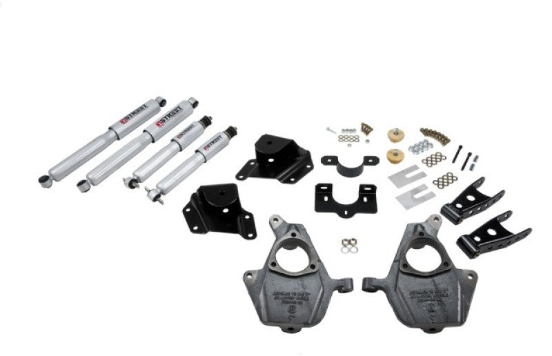 BT Lower Kit w SP Shocks - Belltech LOWERING KIT WITH SP SHOCKS