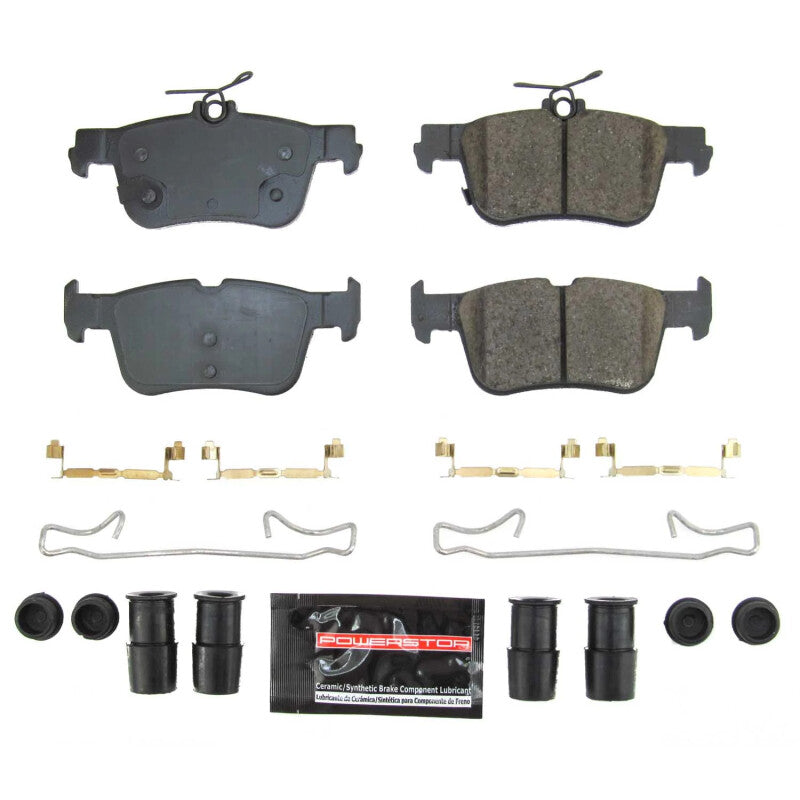 PSB Z23 Evolution Brake Pads - Power Stop 21-22 Ford Mustang Mach-E Rear Z23 Evo Sport Brake Pads w/Hardware