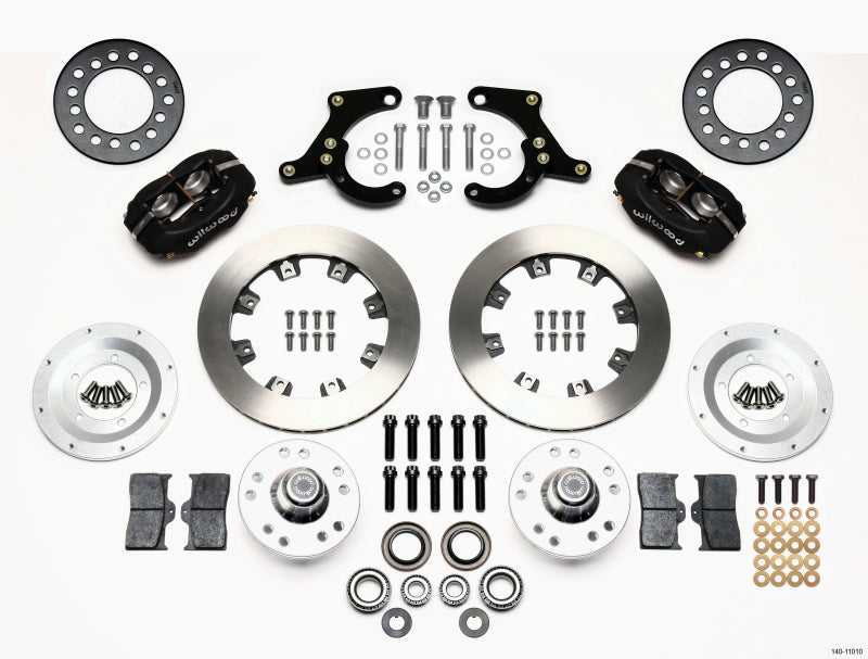 WIL Dynalite Brake Kit - Wilwood Forged Dynalite Front Kit 11.75in 55-57 Chevy