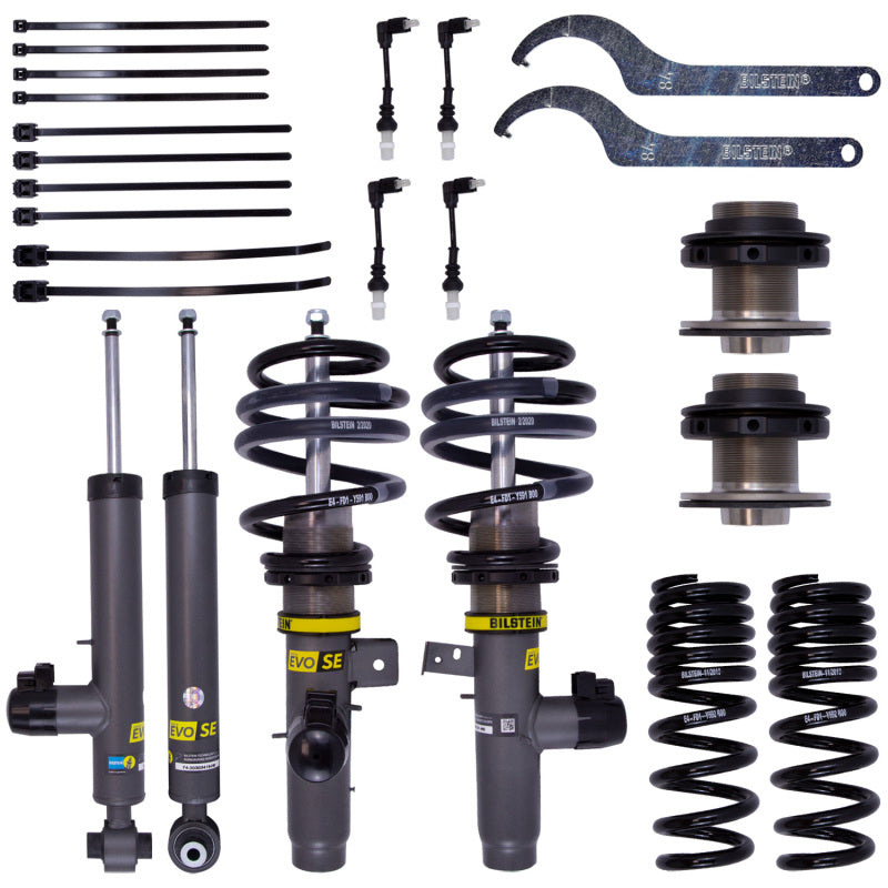 BIL Evo Series Coilover Kits - Bilstein 19-21 BMW 330i xDrive 20-21 M340i xDrive 2021 330e/430 xDrive EVO SE Coilovers
