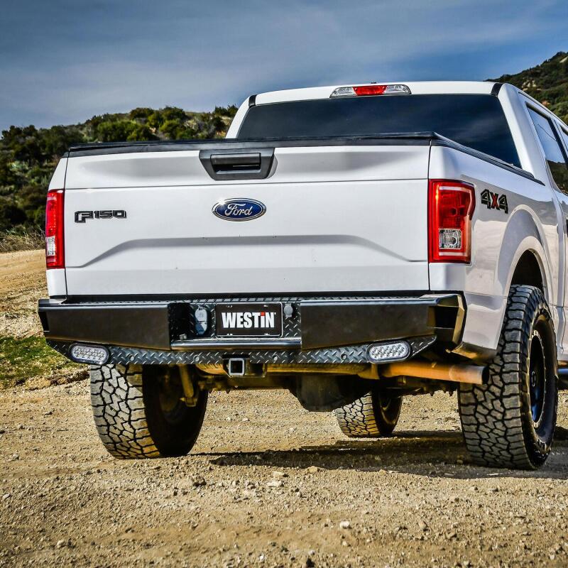 WES HDX Rear Bumpers - Westin 15-20 Ford F-150 HDX Bandit Rear Bumper - Black