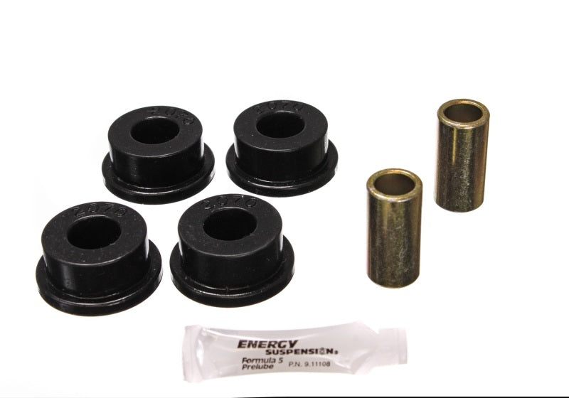 ES Spring/Shackle Bush - Black - Energy Suspension 80-98 Ford F-250 4WD/F350 4WD Black Front Frame Shackle Bushing Set