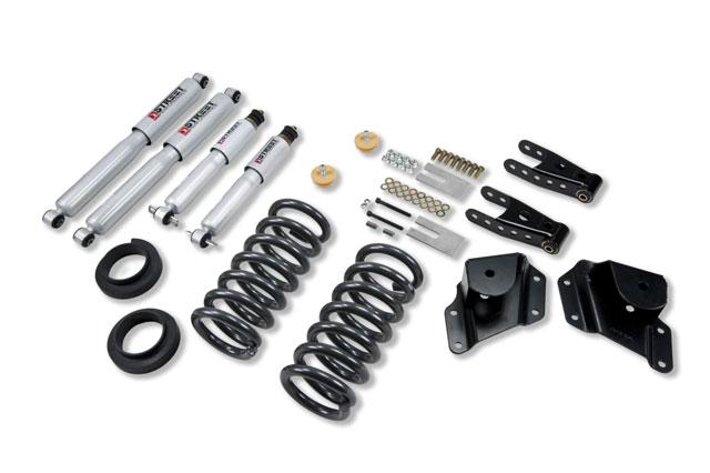 BT Lower Kit w SP Shocks - Belltech LOWERING KIT WITH SP SHOCKS