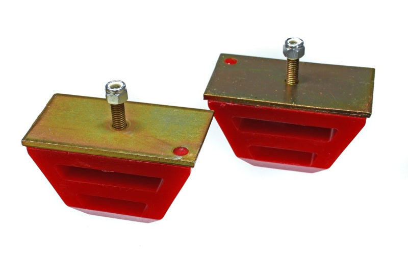 ES Bump Stops - Red - Energy Suspension 2-1/2 Bump Stop Heavy Duty (2) - Red