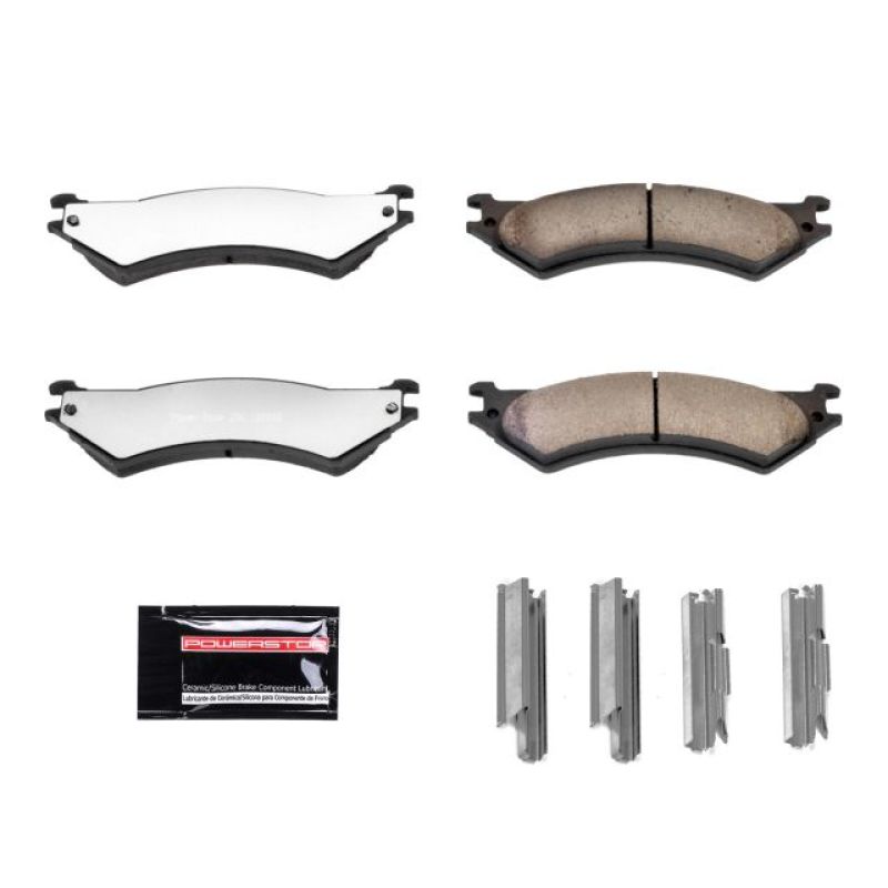 PSB Z36 Truck & Tow Brake Pads - Power Stop 03-07 Ford E-250 Rear Z36 Truck & Tow Brake Pads w/Hardware