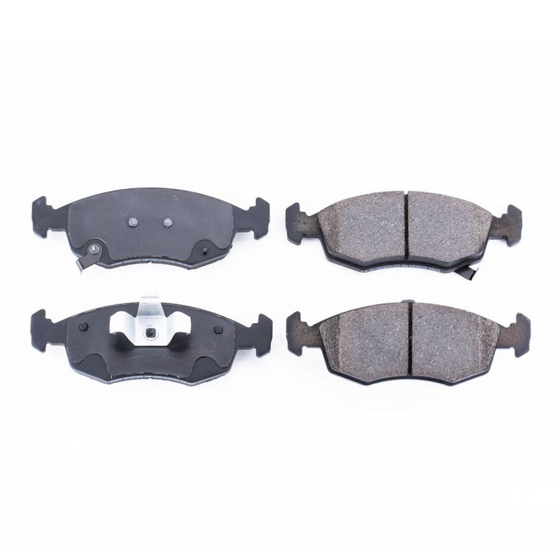 PSB Z16 Evolution Brake Pads - Power Stop 12-18 Fiat 500 Front Z16 Evolution Ceramic Brake Pads