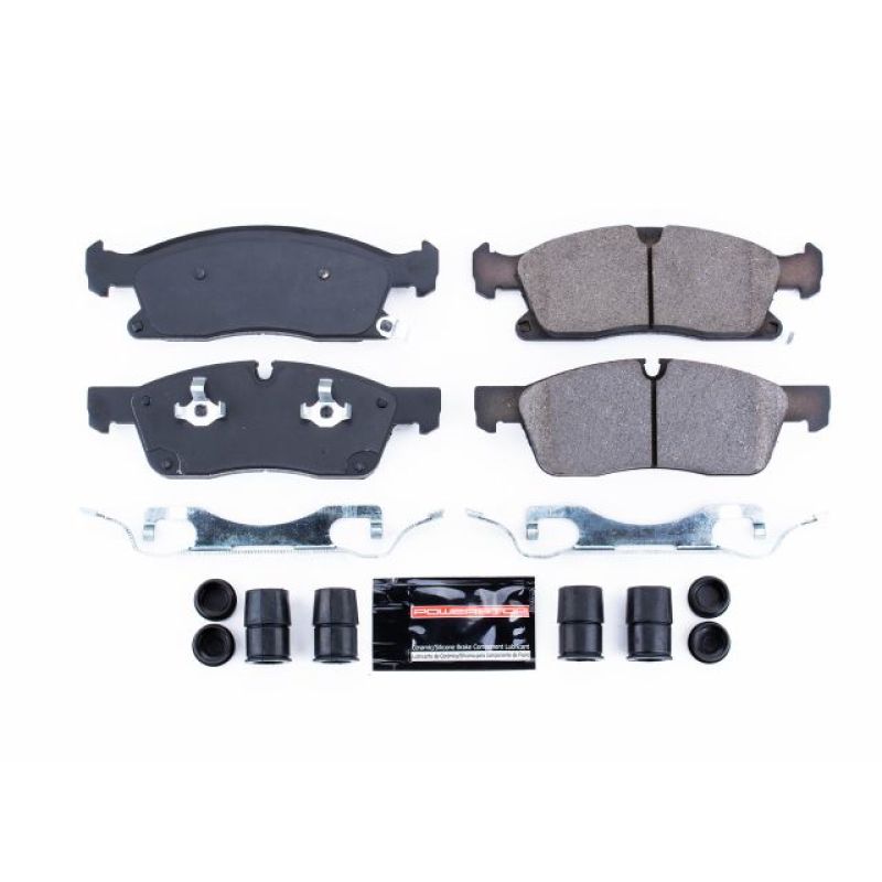 PSB Z23 Evolution Brake Pads - Power Stop 11-16 Dodge Durango Front Z23 Evolution Sport Brake Pads w/Hardware