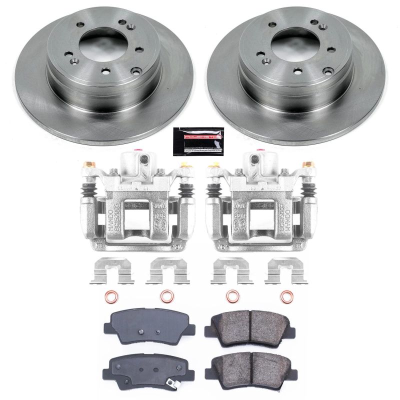 PSB Autospecialty Kit w/Cals - Power Stop 12-17 Hyundai Azera Rear Autospecialty Brake Kit w/Calipers