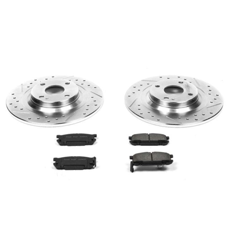 PSB Z23 Evolution Kit - Power Stop 01-05 Mazda Miata Rear Z23 Evolution Sport Brake Kit