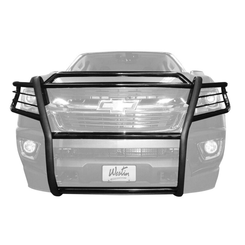 WES Sportsman Grille Guards - Westin 2004-2011 Chevrolet/GMC Colorado Sportsman Grille Guard - Black
