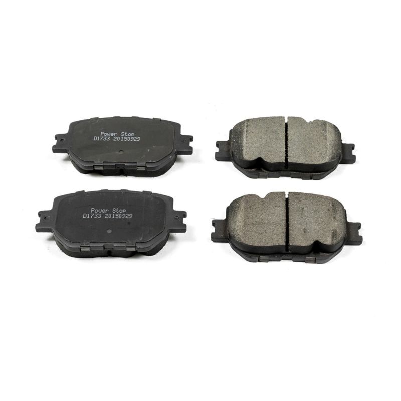 PSB Z16 Evolution Brake Pads - Power Stop 14-15 Lexus IS250 Front Z16 Evolution Ceramic Brake Pads