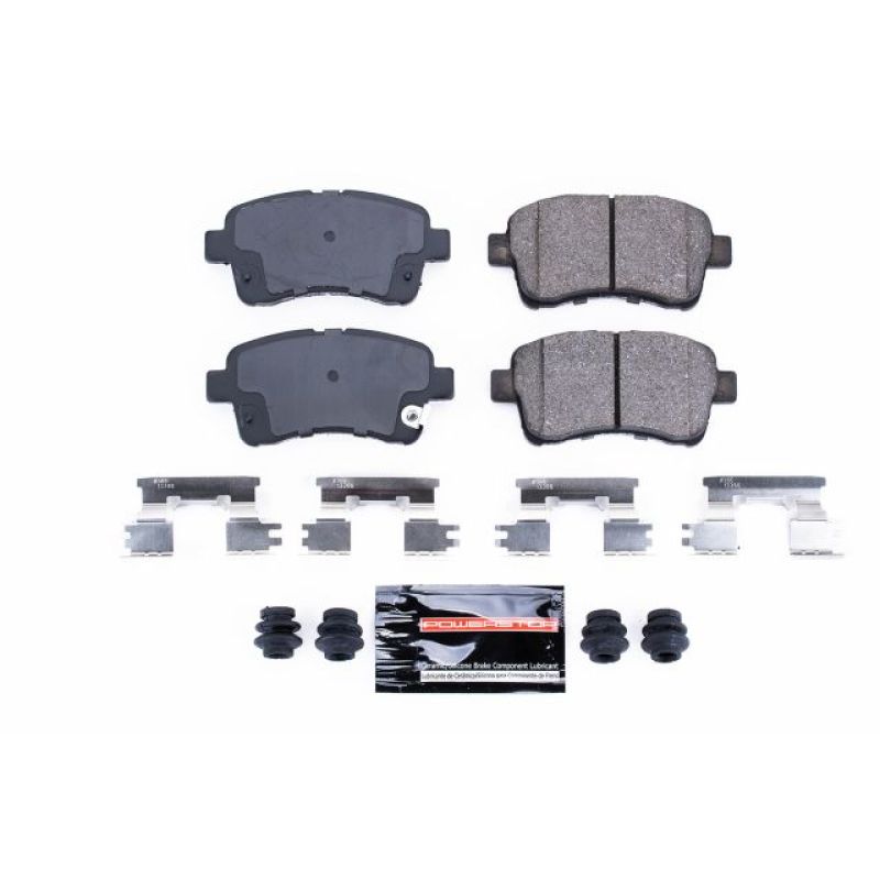 PSB Z23 Evolution Brake Pads - Power Stop 02-05 Suzuki Aerio Front Z23 Evolution Sport Brake Pads w/Hardware