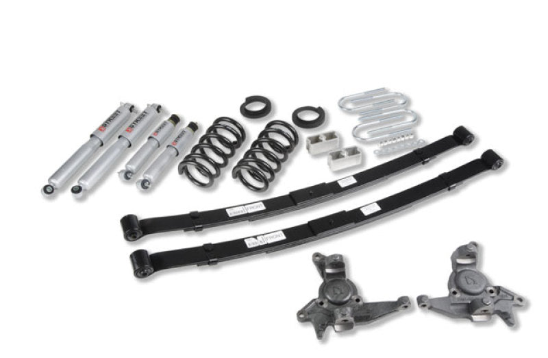 BT Lower Kit w SP Shocks - Belltech LOWERING KIT WITH SP SHOCKS