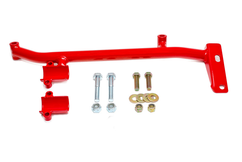 BMR Manual Steering Racks - BMR 93-02 F-Body Manual Steering Bracket (For Stock K-Member Only) - Red