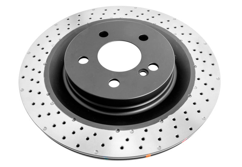 DBA 4000 Series Drilled Rotors - DBA 2008 Mercedes-Benz C63 AMG (w/Iron Rotor) Rear 4000 Series Drilled Rotor
