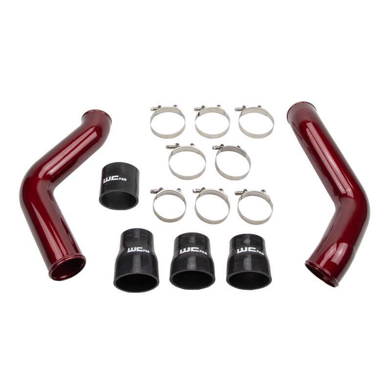 WCF Intake Bundle Kit - Wehrli 19-23 Dodge Cummins 6.7L Stage 1 High Flow Intake Bundle Kit - WCFab Red
