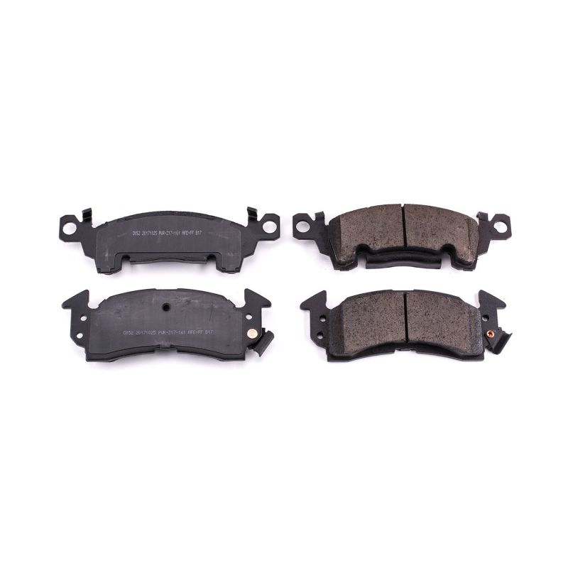 PSB Z16 Evolution Brake Pads - Power Stop 73-75 Buick Apollo Front or Rear Z16 Evolution Ceramic Brake Pads
