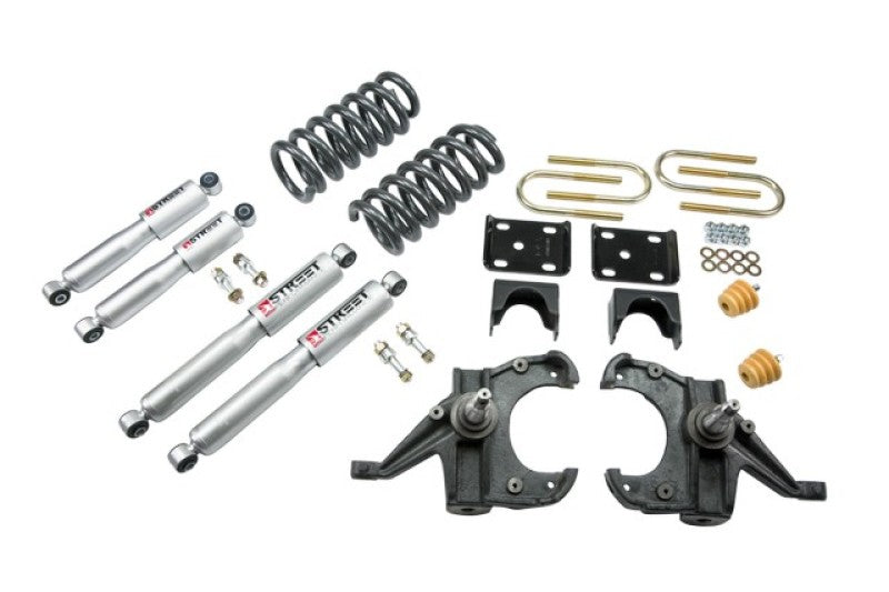 BT Lower Kit w SP Shocks - Belltech LOWERING KIT WITH SP SHOCKS