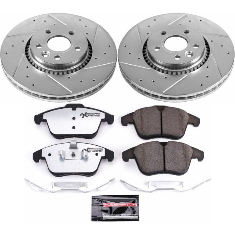 PSB Z36 Truck & Tow Kit - Power Stop 08-15 Land Rover LR2 Front Z36 Truck & Tow Brake Kit