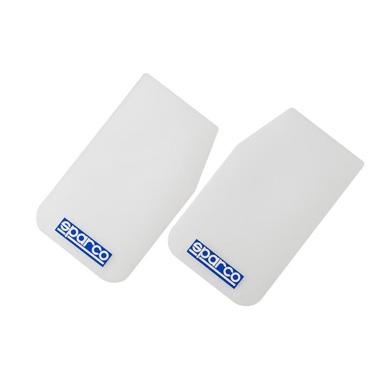 SPA Mud Flap Pair - Sparco Mud Flap Pair White
