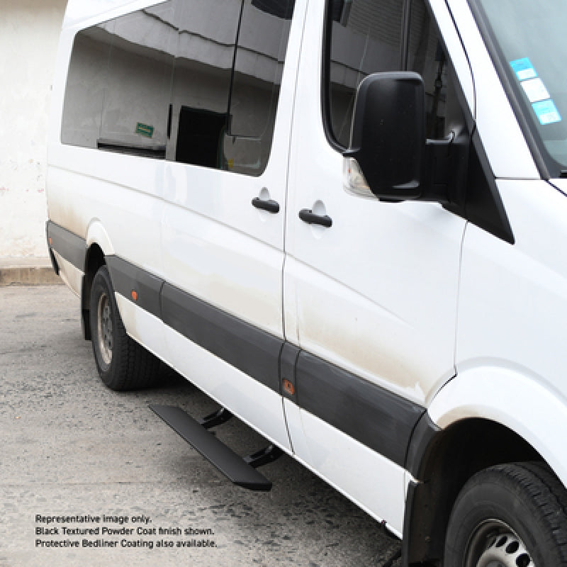 GOR RealTruck VoltStep Running Boards - RealTruck 13-18 Mercedes-Benz Sprinter 25/3500 Van 3dr VoltStep Electric Running Board Kit - Tex Blk