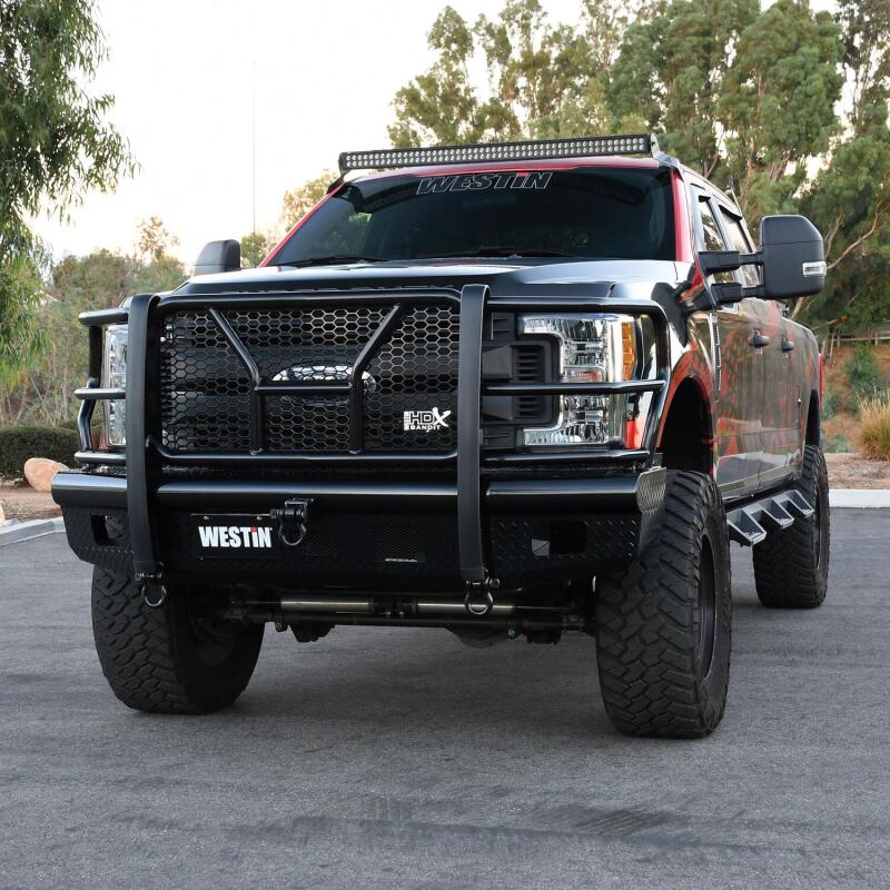 WES HDX Front Bumpers - Westin/HDX Bandit 17-19 Ford F-250 / F-350 Front Bumper - Textured Black