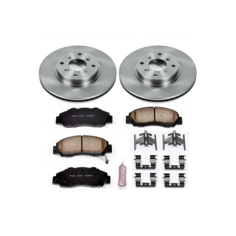 PSB Autospecialty Kit - Power Stop 93-96 Honda Prelude Front Autospecialty Brake Kit
