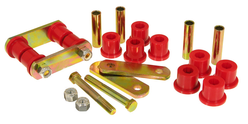 PRO Spring/Shackle Bush- Red - Prothane 64-69 AMC Spring & Shackle Bushings - Red