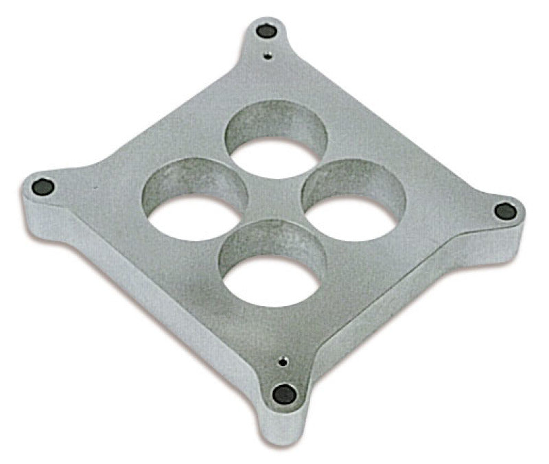 MOR Carburetor Spacers - Moroso 4150/4160 Carburetor Spacer - 4 Hole Plenum - 1in - Billet Aluminum