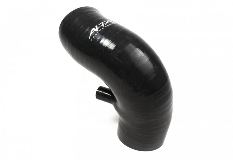 PA Alta Silicon Hose - ALTA 02-06 Mini Cooper S/JCW & 02-08 S/JCW Convertible R53 (6spd ONLY) Silicone Inlet Tube - Black