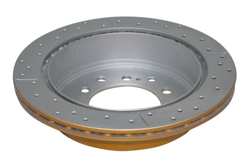 DBA Street Slot&Drill Rotors - DBA 03-09 Lexus GX470 Rear Drilled & Slotted Street Series Rotor