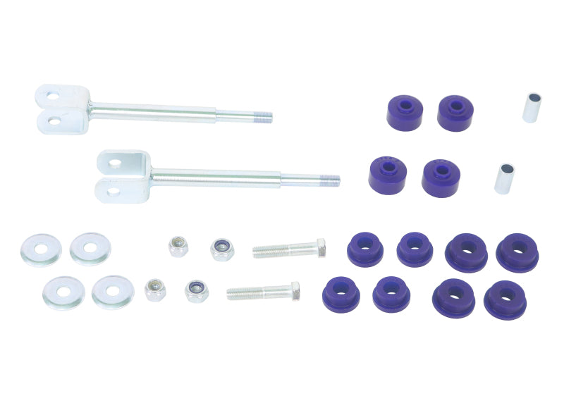 SPR Sway Bar Links - SuperPro 1991 Toyota Land Cruiser Base Rear HD Extended End Link Set