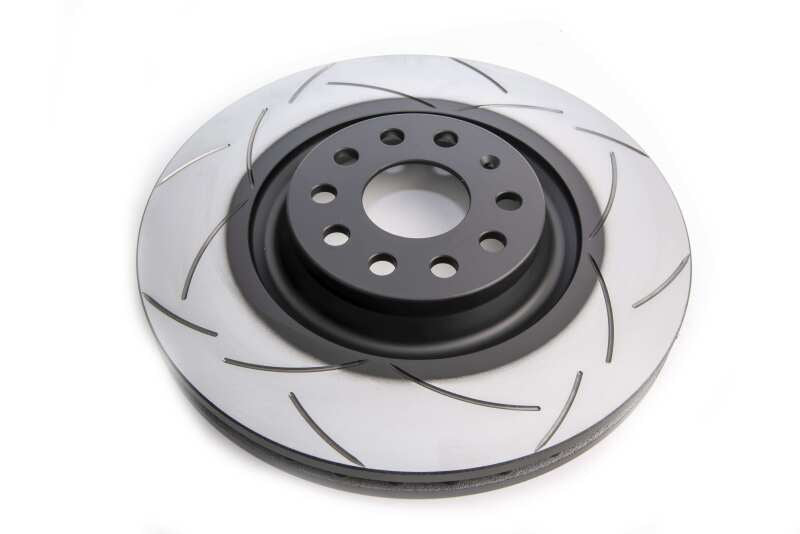 DBA Street Slotted Rotors - DBA 15-19 Volkswagen Golf R Front T2 Slotted Street Series Rotor