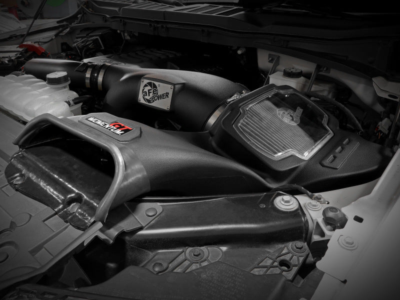 AFE Momentum GT Cold Air Intakes - aFe POWER Momentum GT Pro Dry S Intake System 2021+ Ford F-150 V6-3.5L (tt)