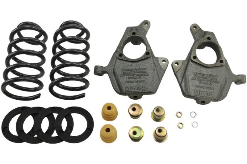 BT Lowering Kit w/o Shocks - Belltech LOWERING KIT 14 Silverado/Sierra Std Cab 2WD 3in or 4in Front/5in or 6in Rear w/o Shocks