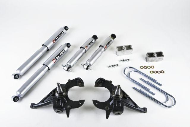 BT Lower Kit w SP Shocks - Belltech LOWERING KIT WITH SP SHOCKS