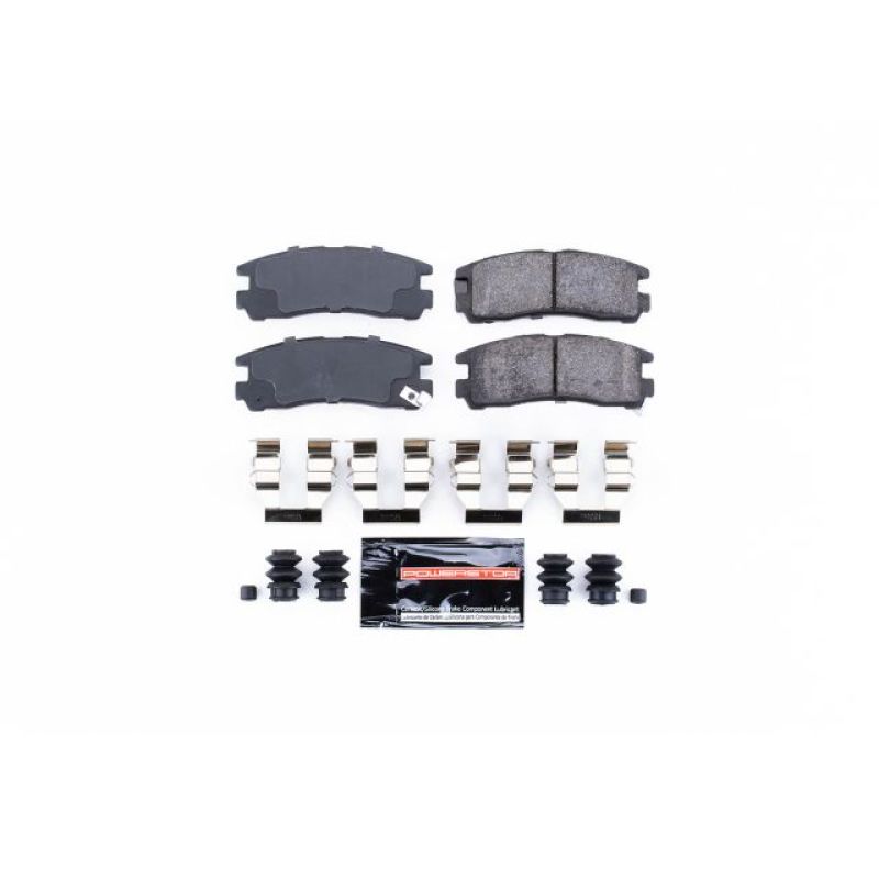 PSB Z23 Evolution Brake Pads - Power Stop 95-05 Chrysler Sebring Rear Z23 Evolution Sport Brake Pads w/Hardware