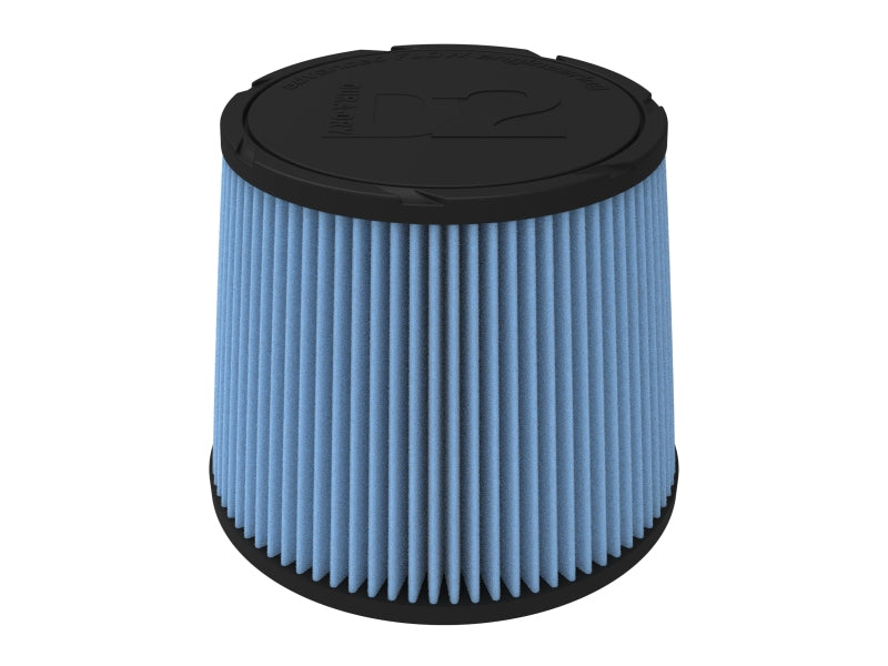 AFE Universal D2 Dura Dry Air Filter - aFe Magnum FORCE Intake Replacement Air Filter w/ D2 Dry Media 4-1/2inF x8-1/2inB x7inT x6-3/4inH