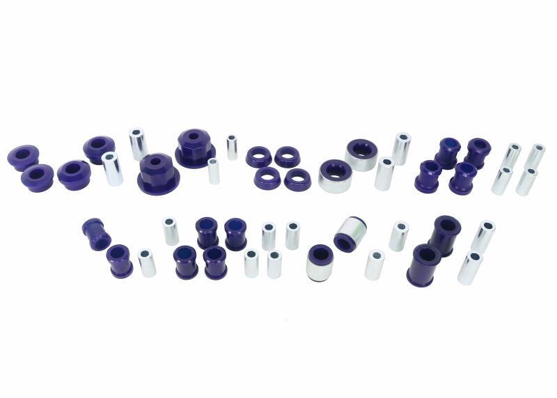 SPR Bushing Kits - SuperPro 2006 Mazda MX-5 Miata Touring Fr/Rear Vehicle Master Bushing Kit - Camber/Caster Adjustable