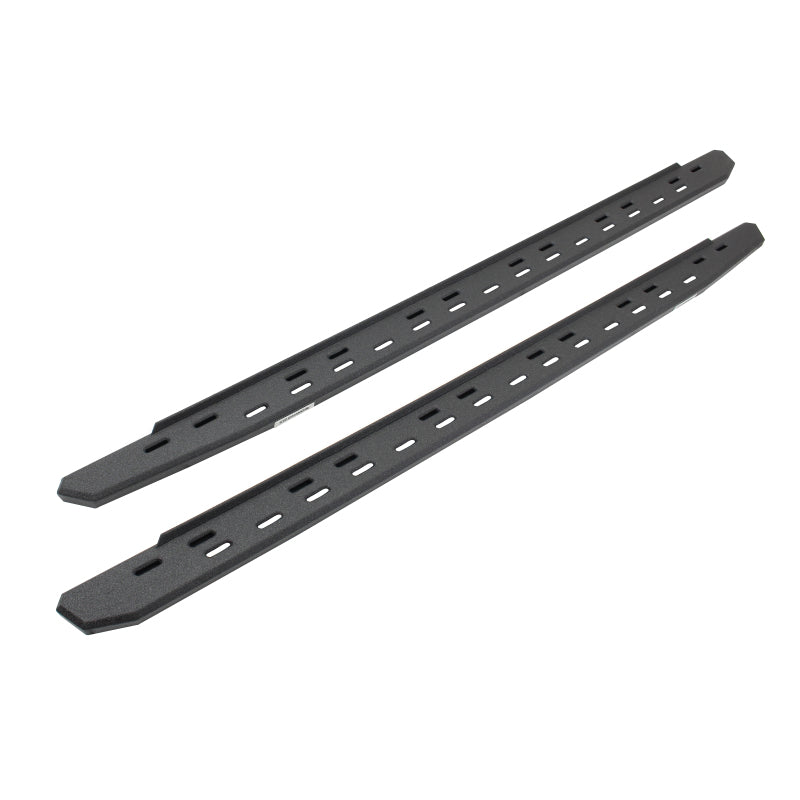 GOR RB30 Slim Running Boards - Go Rhino RB30 Slim Line Running Boards 87in. - Bedliner Coating (Boards ONLY/Req. Mounting Brackets)